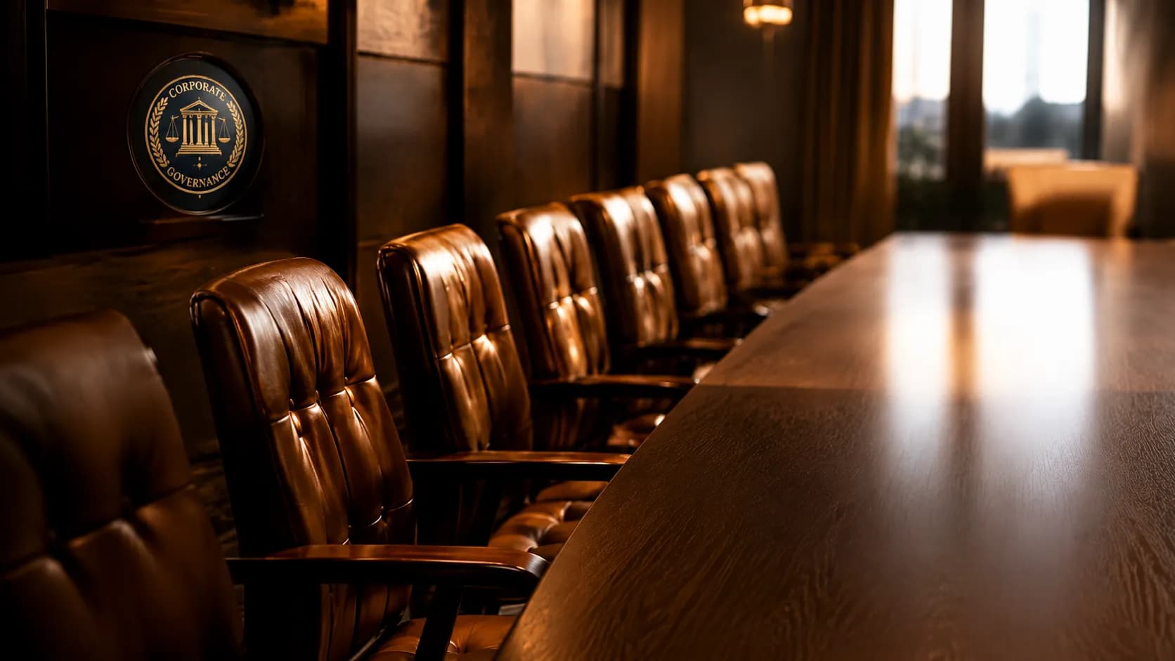 Corporate boardroom