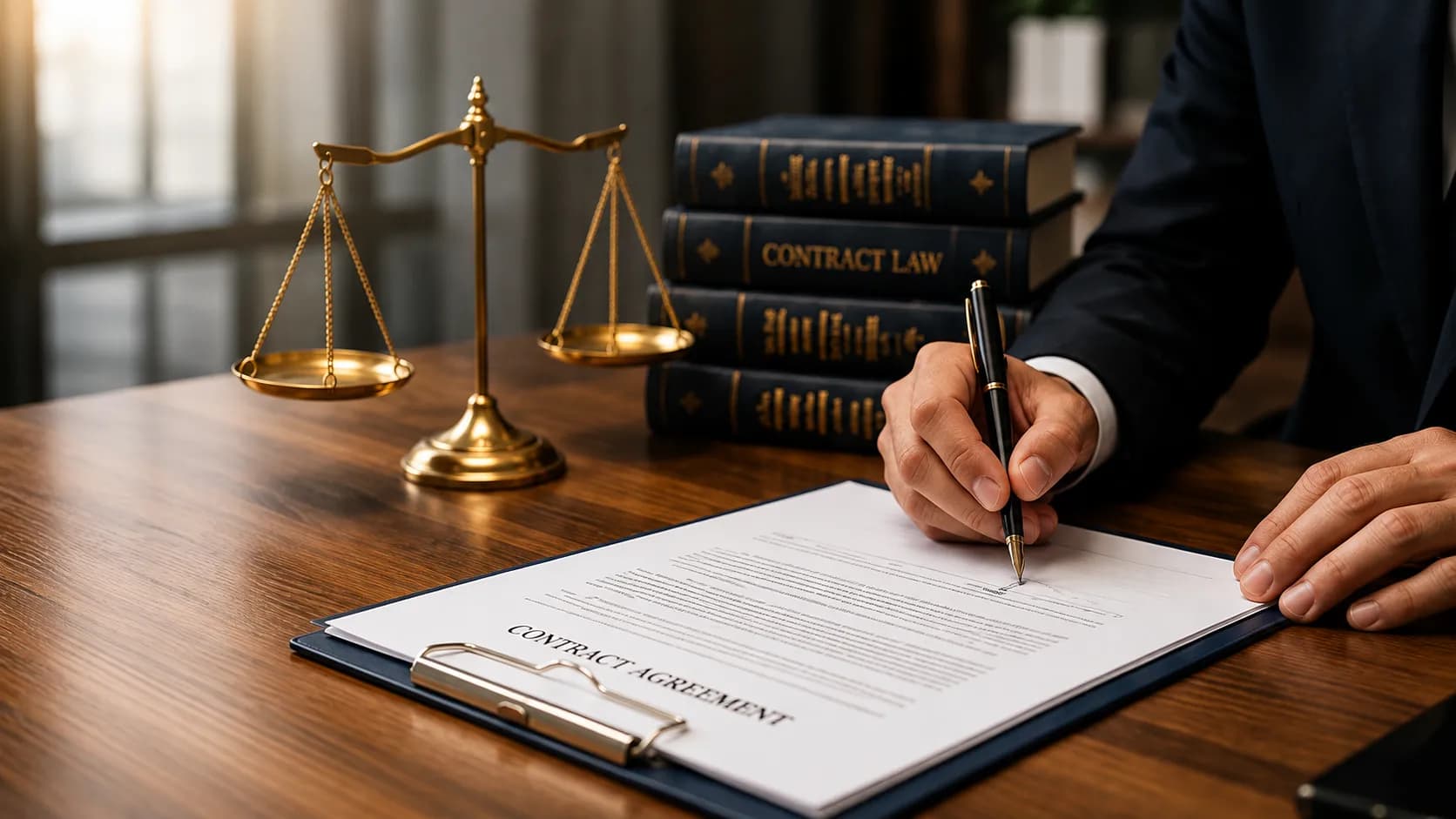 Professional legal workplace